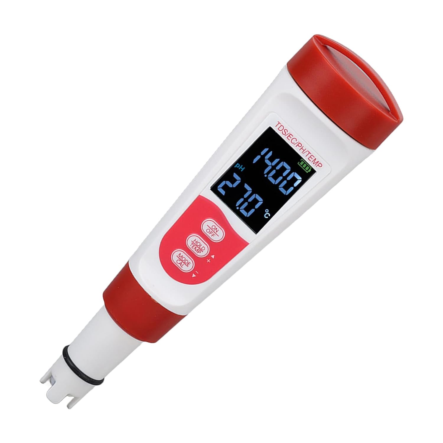 TDS PH Meter PH TDS EC Temperature Meter Digital Water Quality Monitor ...