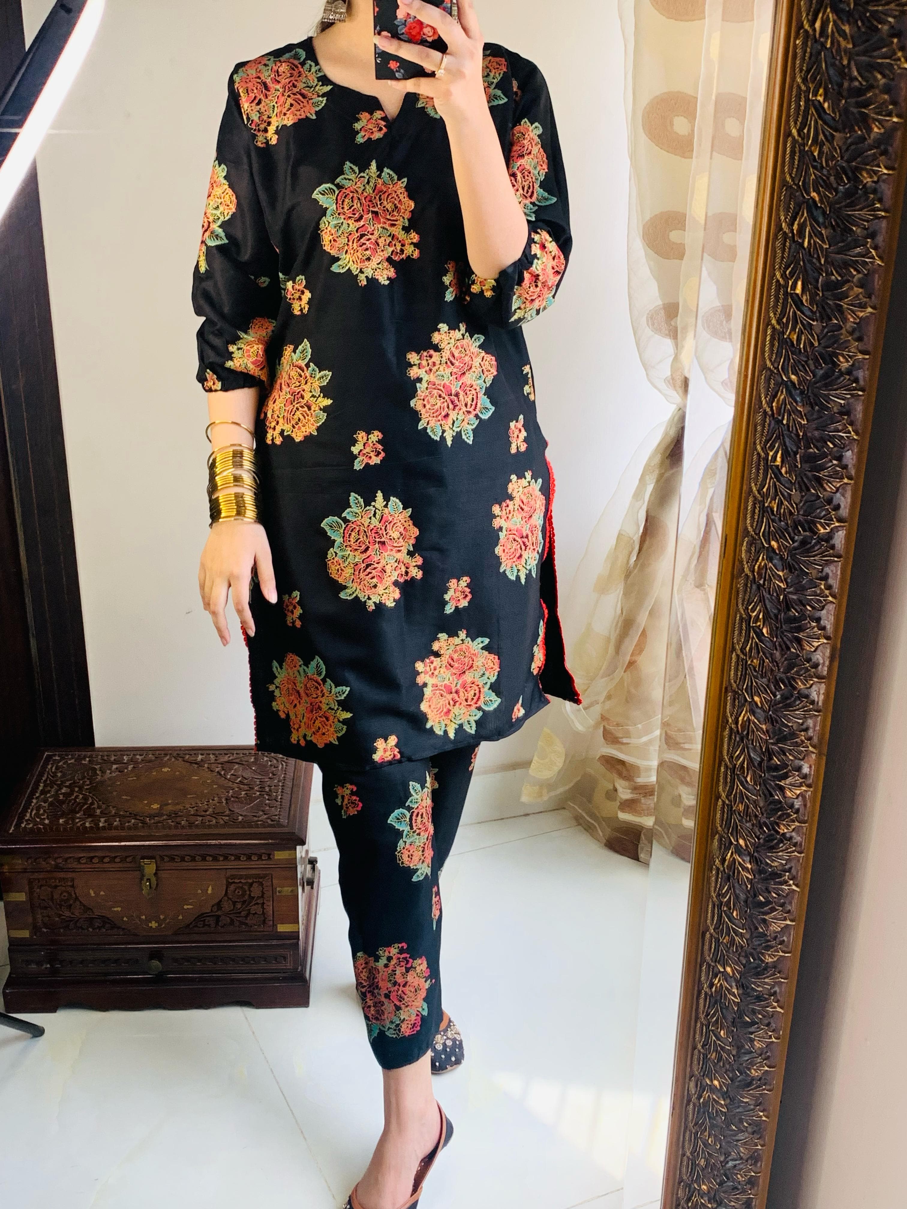 Stylish Collection stitched New arrival printed 2pc dress for women and girls - Dress For Girls - Dress For Women - Stitched Suit for Girls - Stitched Suit For Women