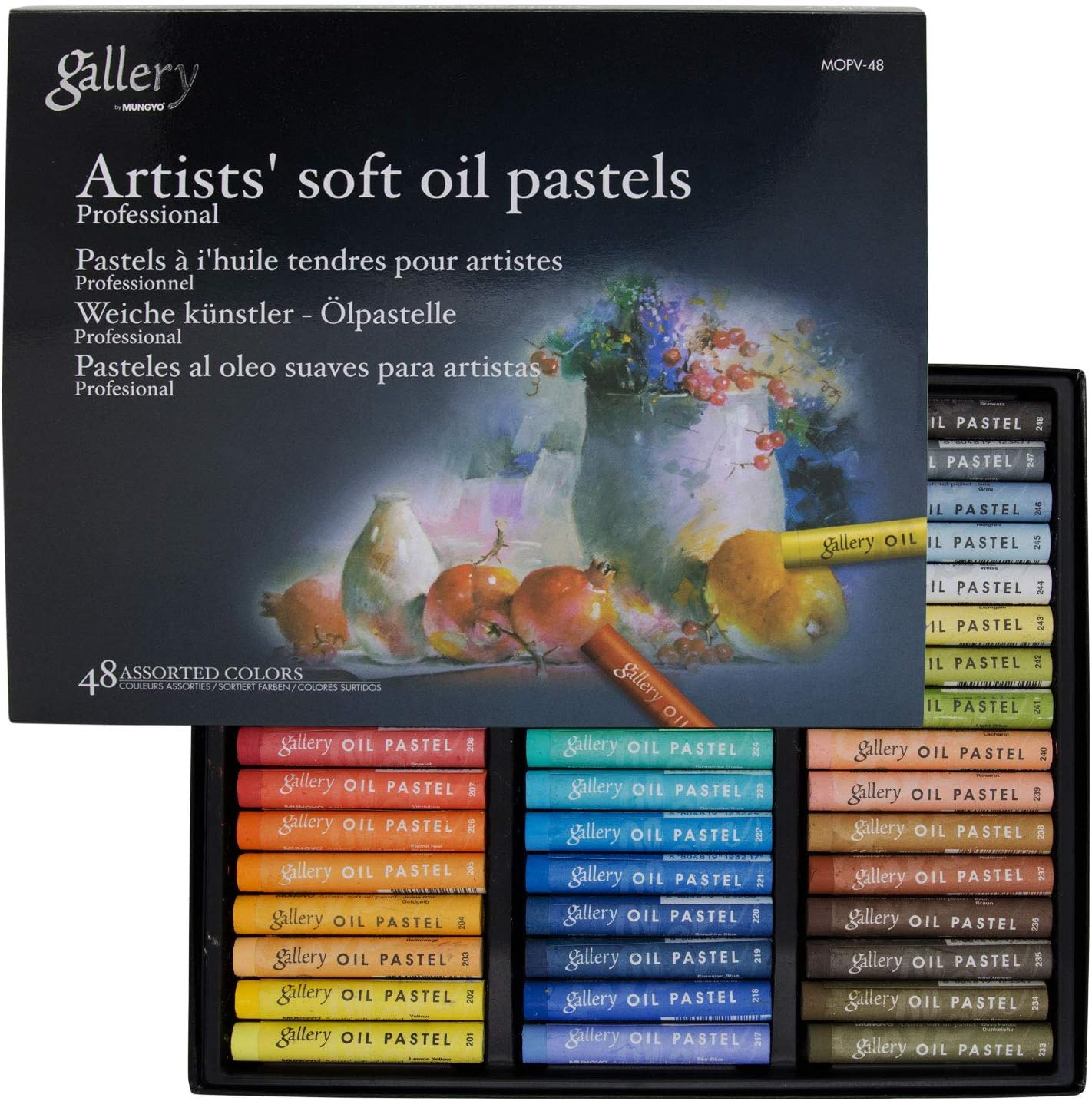 Mungyo Gallery Soft Oil Pastels 48 Colors Set