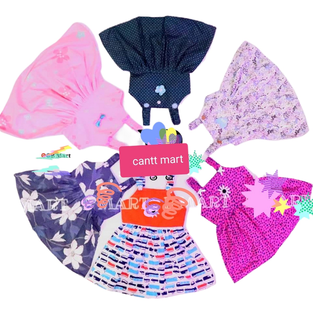 Branded kids/ girls dresses ( pack of 2)