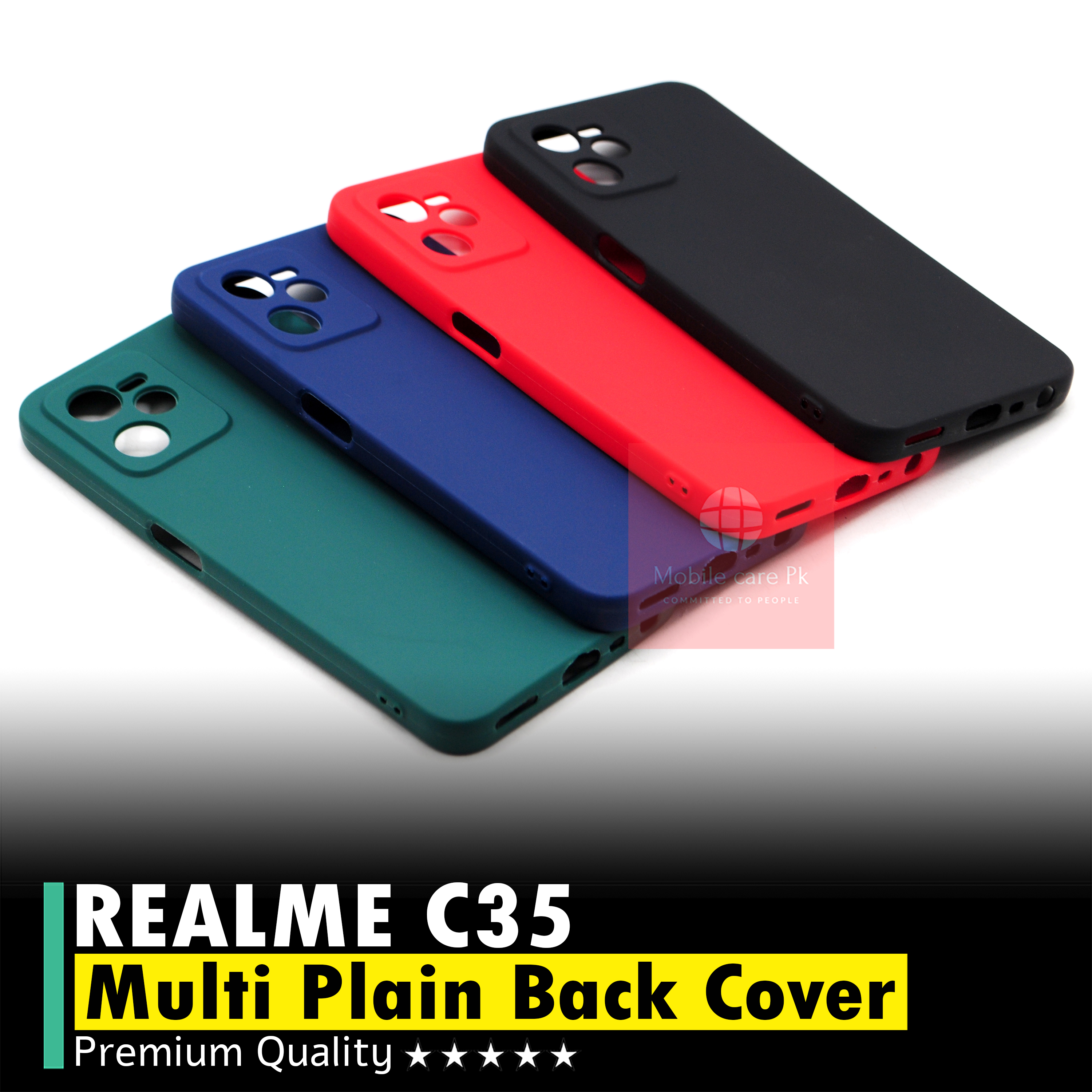 COMAKU Cover Armor per Realme C35 4G, Custodia TPU+PC Antiurto con Scorrevole Cover Anello Supporto - Rosso