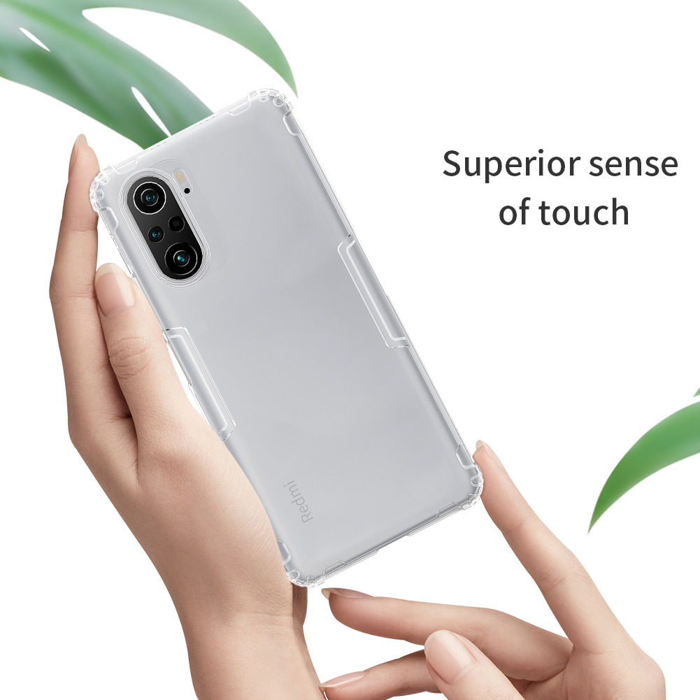 Nillkin for Xiaomi Poco F3 Case Crystal Nature TPU Soft Casing Back Cover description image 2