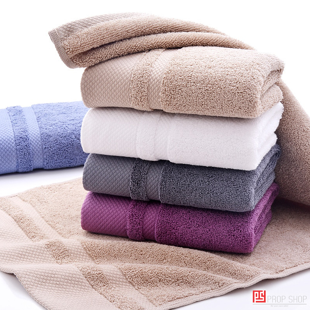 Bath Towel Set, 2 Bath Towels, Spun Cotton Highly Absorbent Towels For Bathroom, Shower Towel, (pack Of 2)