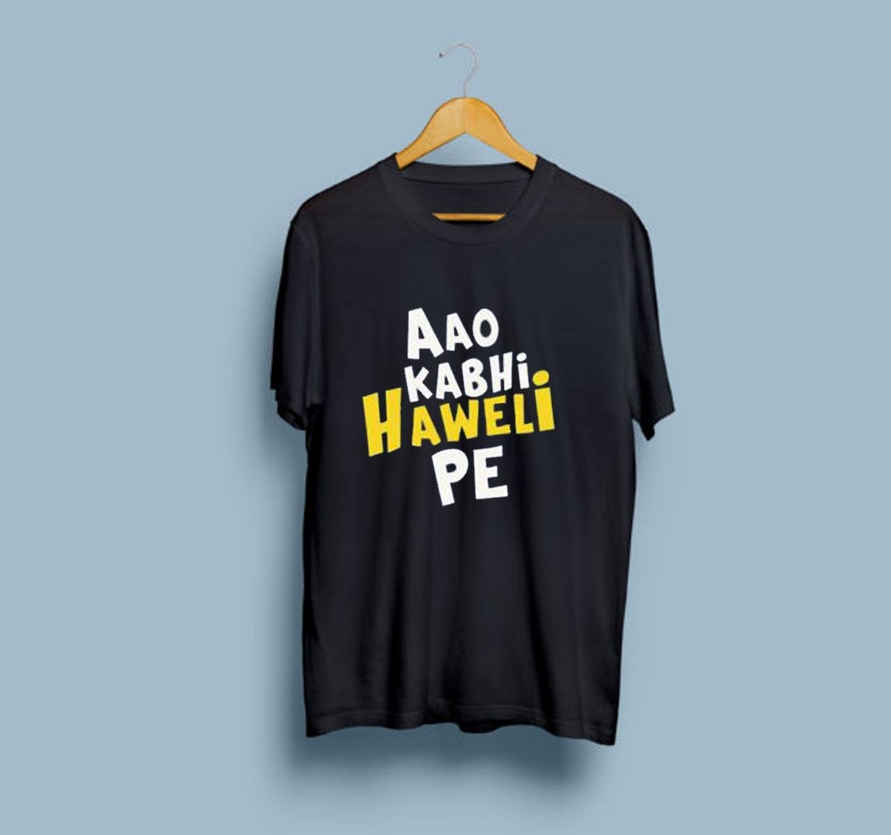 aao kabhi haveli pe t shirts online