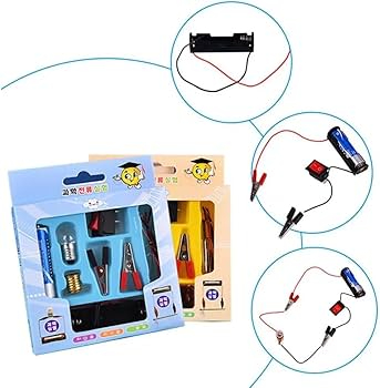 DIY Kids Science Experiment Kit | Electric Circuit Project with Light Bulb & Fan
