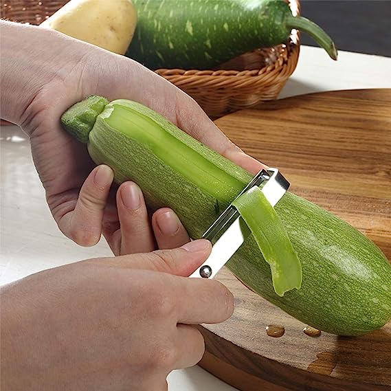 1pc Multifunctional Fruit & Vegetable Peeler Knife For Kitchen Use,  Suitable For Peeling Potatoes, Apples, Cucumbers And So On
