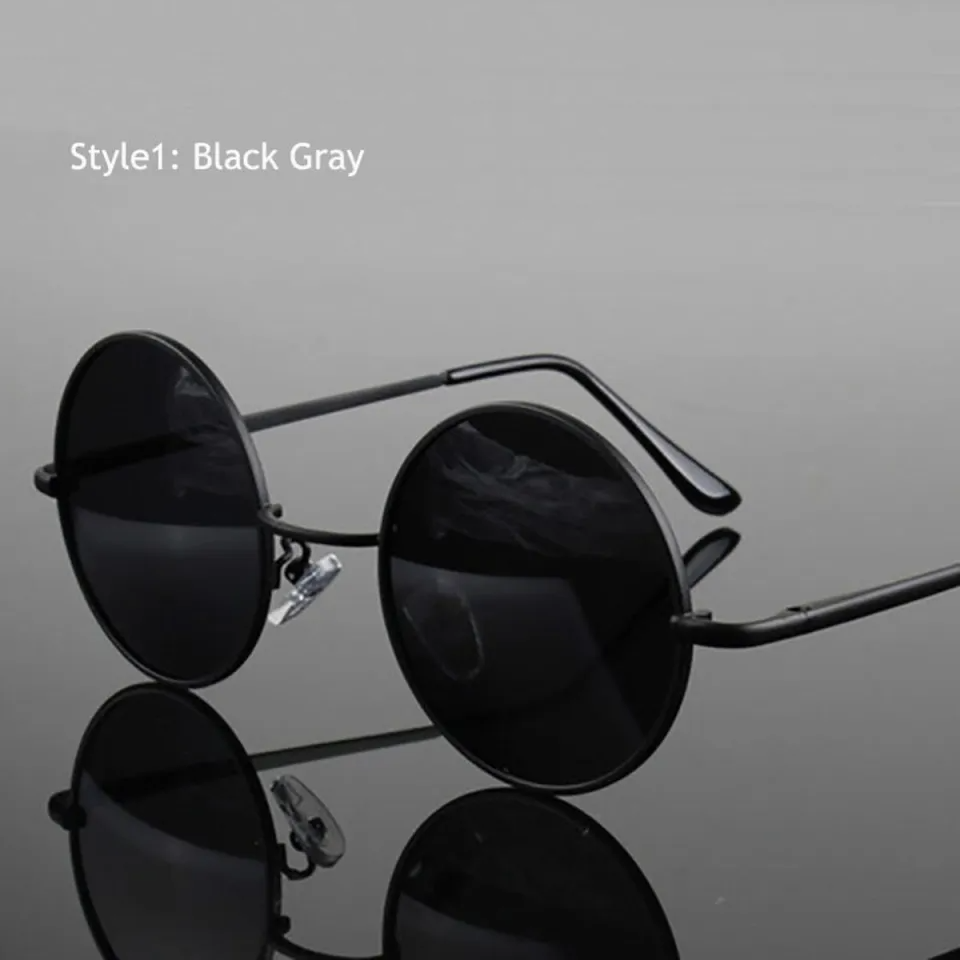 Vintage Round Polarized And Small Circle shaped Sun Glasses Shades for men and women