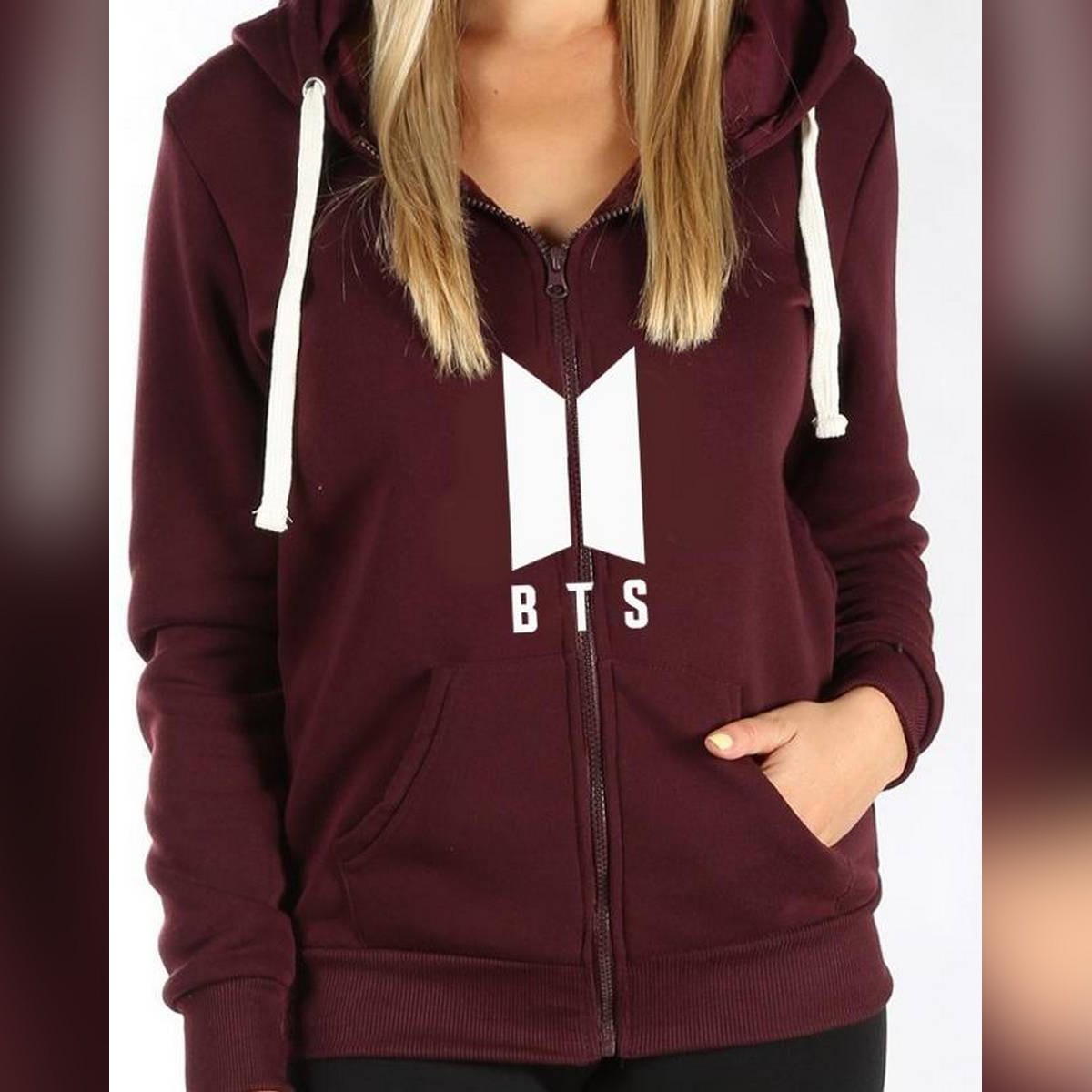 bts zipper jacket