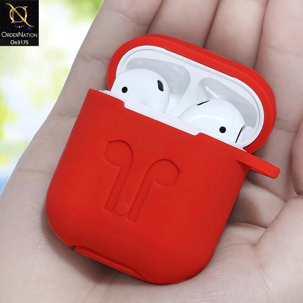 Apple Airpods 1 2 Cover ONation Simple Series Soft Sillicone Airpods Case