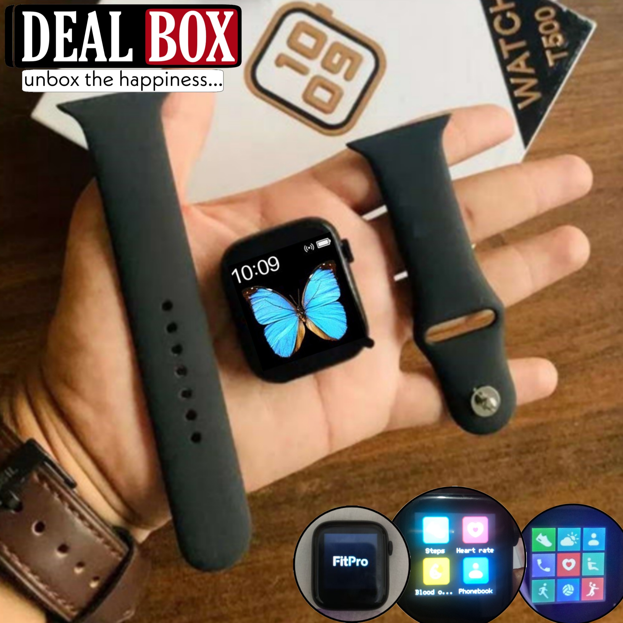 Fitpro T500 Bluetooth Smart Watch | Call Player Fitness Tracking Smartwatch  for Android iOS: Buy Online at Best Prices in Pakistan | Daraz.pk