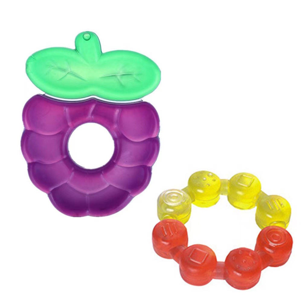 Baby Teether - Water Filled. Fruit Shape
