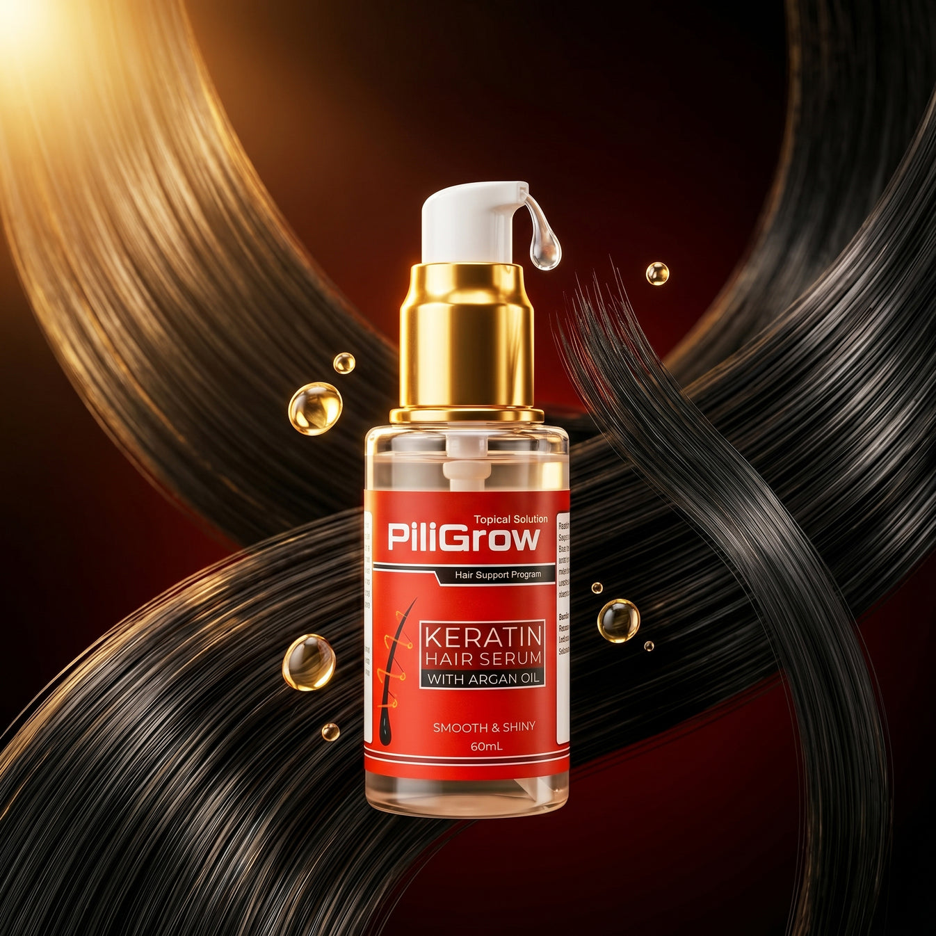 PiliGrow Keratin Hair Serum | Hair Treatment Care