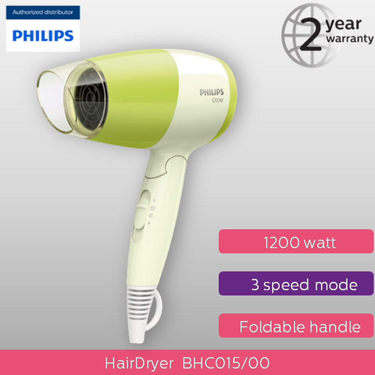 Philips hair outlet dryer 1200w