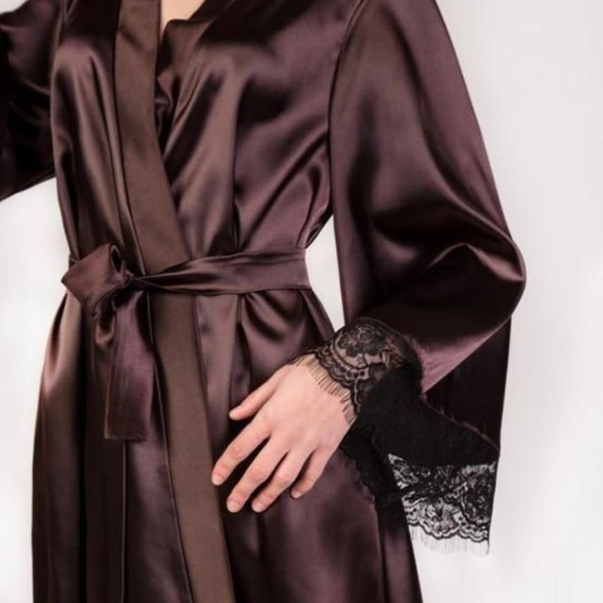 Silk 36 inches short Night Gown for Women & Girls | Nighty For Girls Full Hot | Night Dress For Girls | Nighty For Girls | Bridal Nighty Set | Silk Night Suit | Gown For Girls | Soft Silk Robe & Nightdress | Comfortable Night Suit