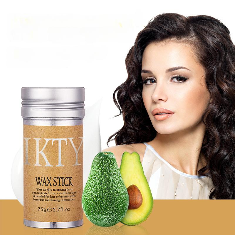 Hair Wax Stick,Professional Strong Hold Hair Styling Gel,Slick Stick Hair Pomade for Flyaways and Edge Frizz Hair,Non-greasy Long Lasting Gels Hair Cares Make Broken Hair Look Neat & Tidy 75 gram