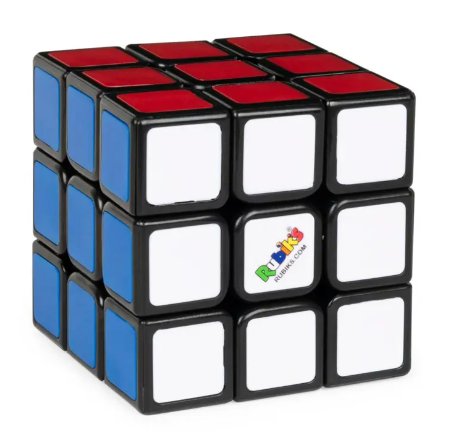 Rubiks Cube 3x3 Stickerless Magnetic Speed Cube, Qiyi Rubik Cube Super Fast Problem-Solving Challenging Retro Fidget Toy Travel Brain Teaser