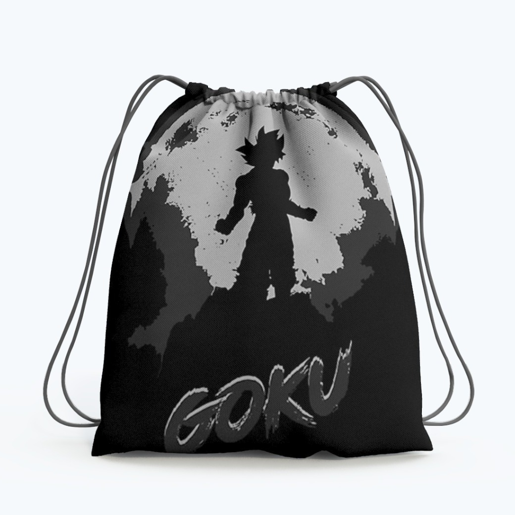 Goku Drawstring Bag For Anime DBZ Fans Backpack | Daraz.pk