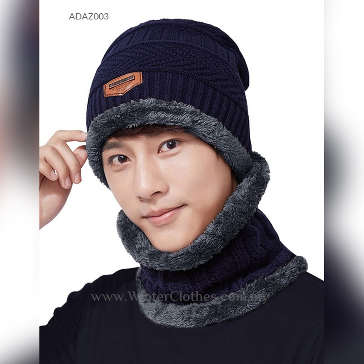 Winter Hat Neck Warmer Mask 3 in 1 