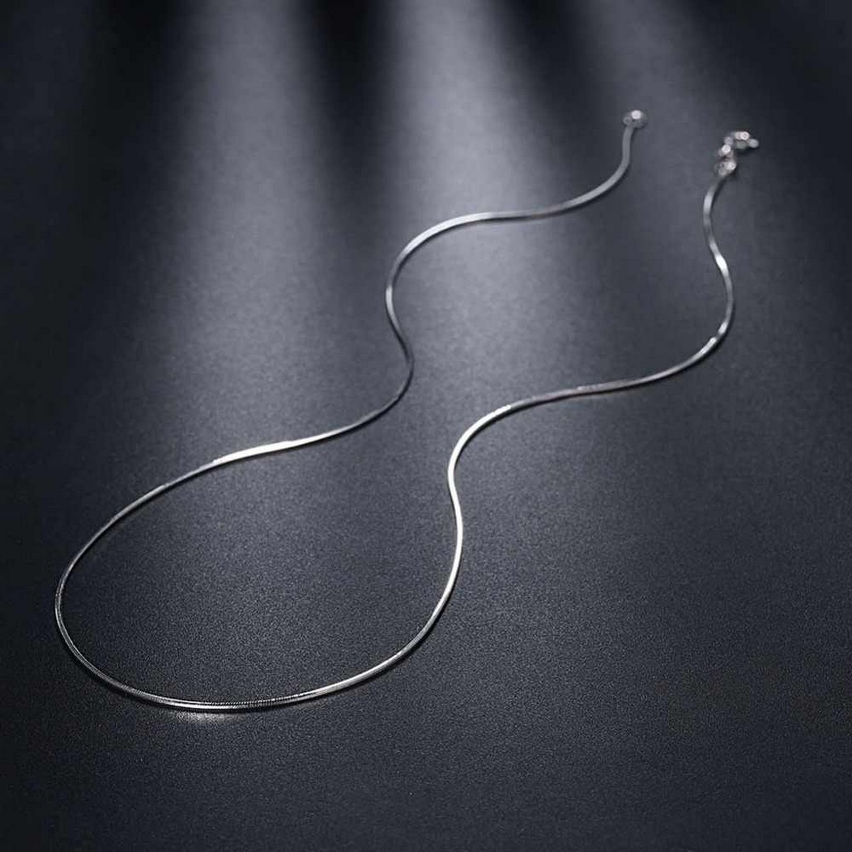 Stainless Steel Snake Chain Female Gold/Silver Fashion Necklaces For Women Girls Chokers Long Chains