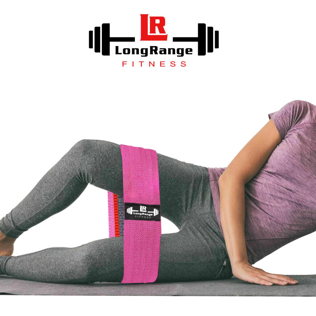Fabric Resistance Bands Heavy Duty Booty Bands Glutes Hip Band Leg Set Hip Circle Workout Band Exercise Bands