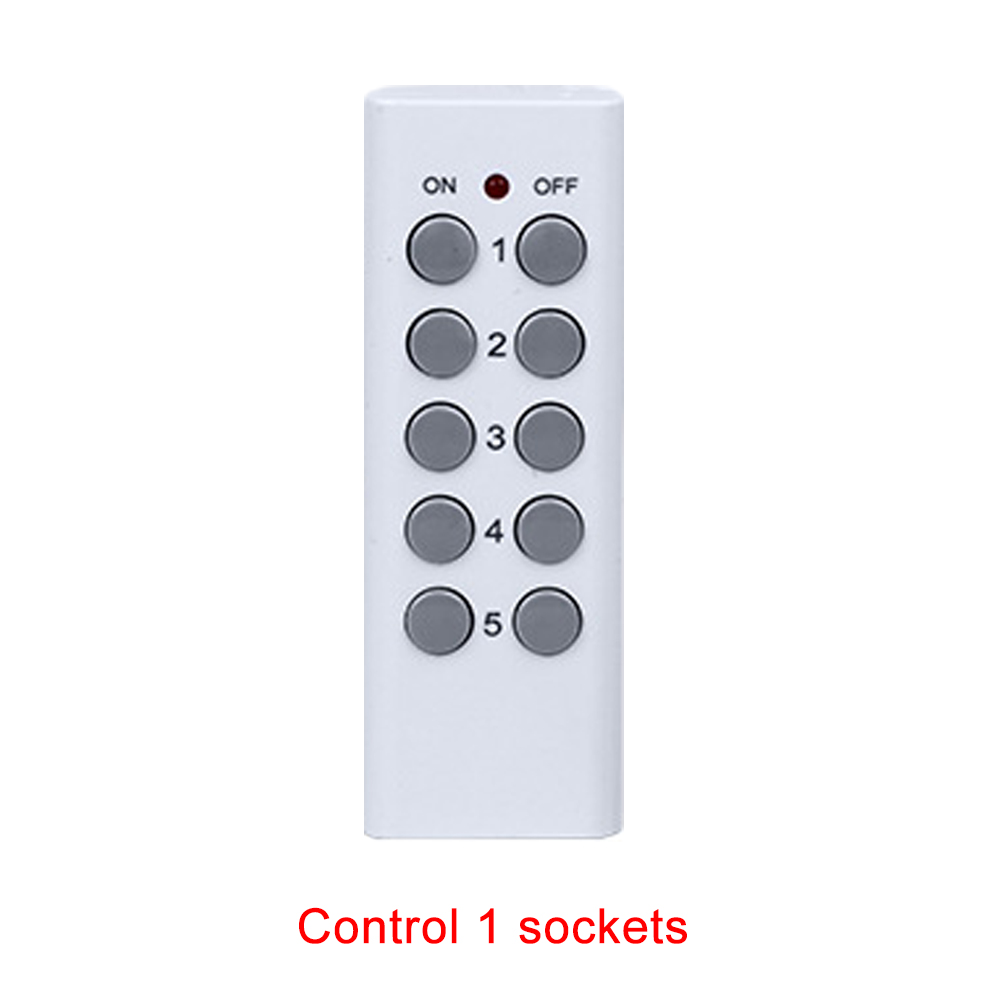 Power Socket Remote Control Wireless Smart Remote Control Socket Plug Power Outlet Switch Plug ...