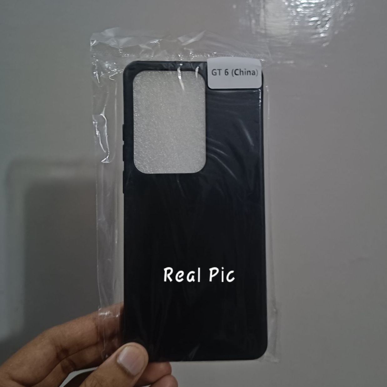 Realme GT 6 Chinese Edition Soft Silicone Black TPU Cover Camera Bump Protection Phone Protective Shock Proof Back Cover For Realme GT6 Chinese Edition