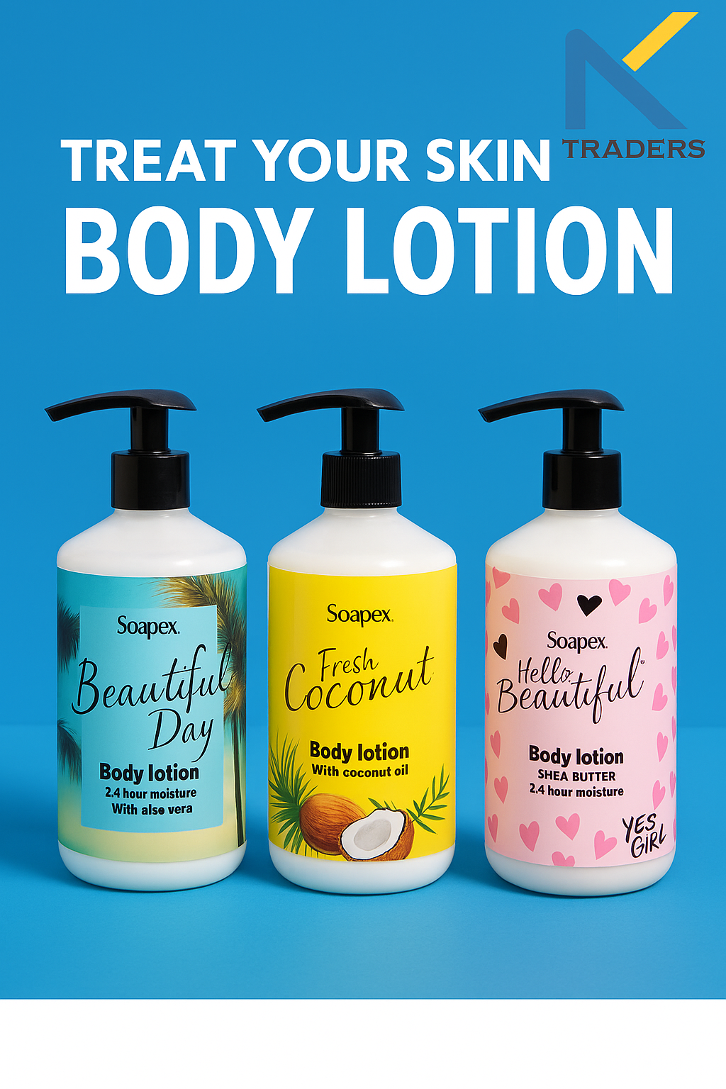 Soapex Body Lotion  Long-Lasting Moisture"