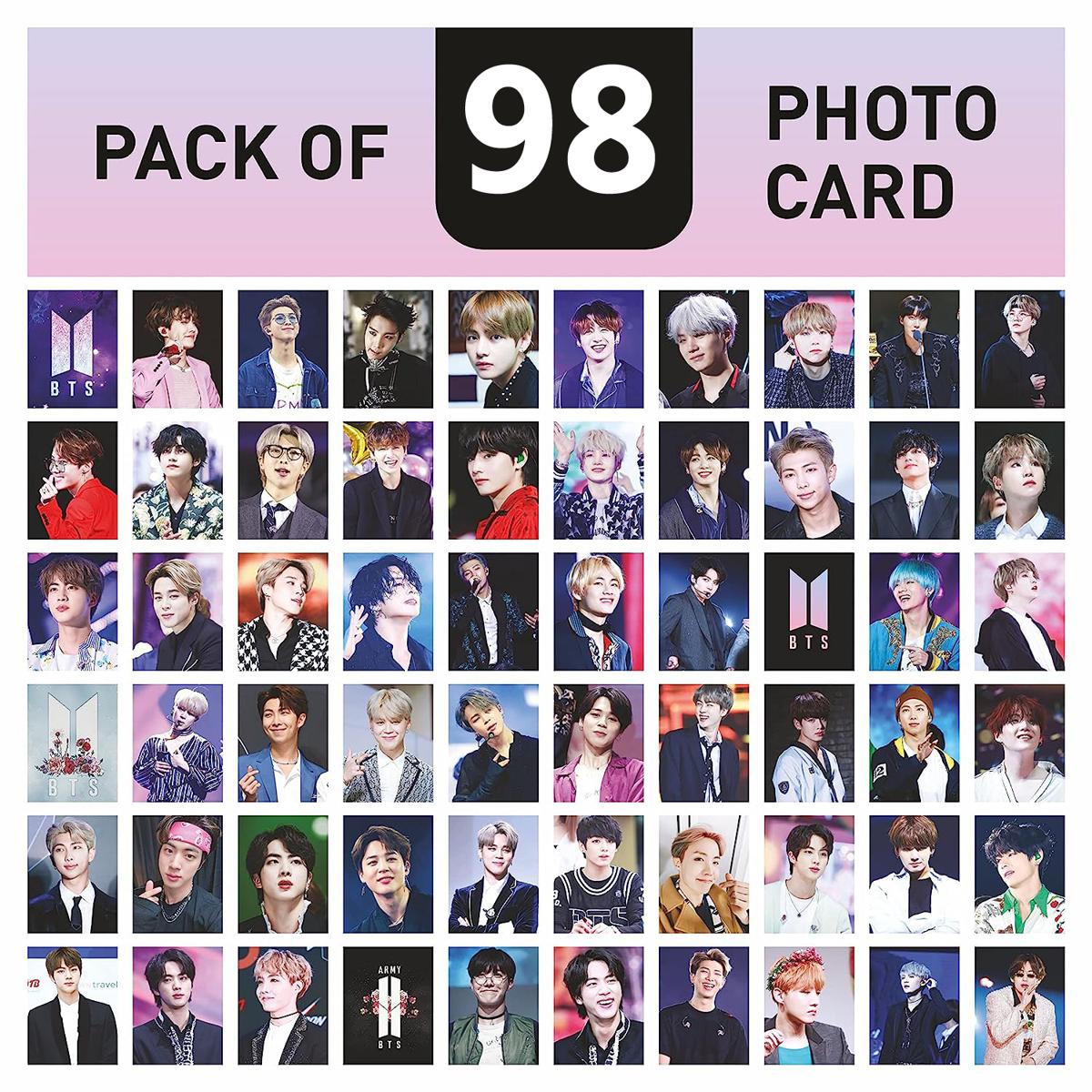 BTSトレカ　ミニフォトセット98枚 BTS 公式トレカ ミニフォト 11枚セット まとめ売り - メルカリ