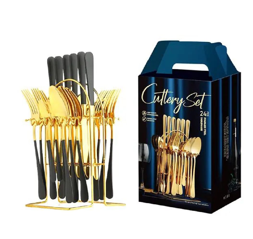 4 Pcs ,6 Pcs ,24 Pcs, Cutlery Set Mirror Polished Stainless Steel