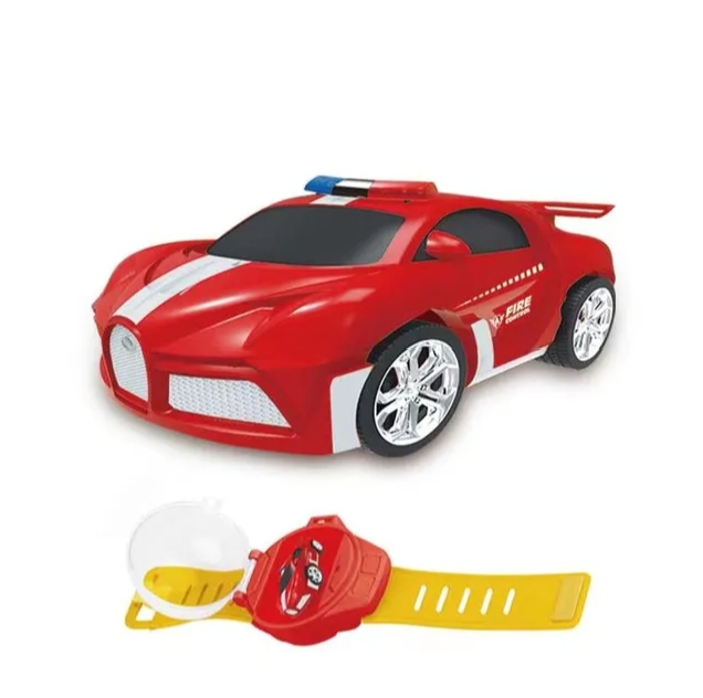 Mini RC Car Watch Toy Cartoon Remote Control USB Electric Wrist Strap Racing Cars Watch For Children Gift Toy