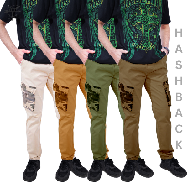 Hashback 6 Pocket Cargo Pants/Trouser For Men
