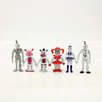 18styles 14cm Fnaf Five Nights At Freddy S Sister Location Funtime Foxy Ballora Puppet Nightmare Freddy Pvc Action Figure Toy Buy Online At Best Prices In Pakistan Daraz Pk