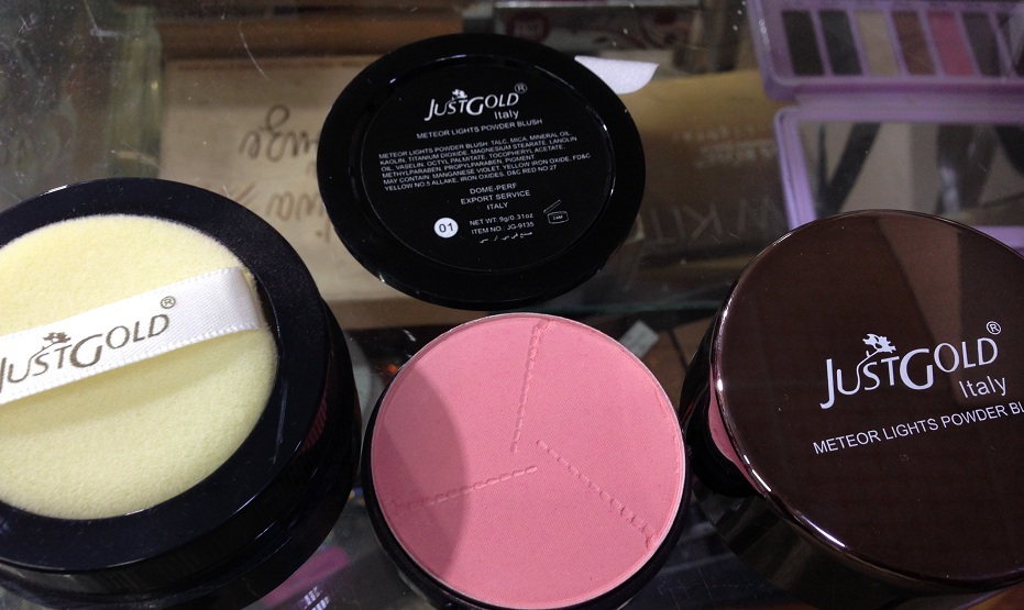 just gold blush