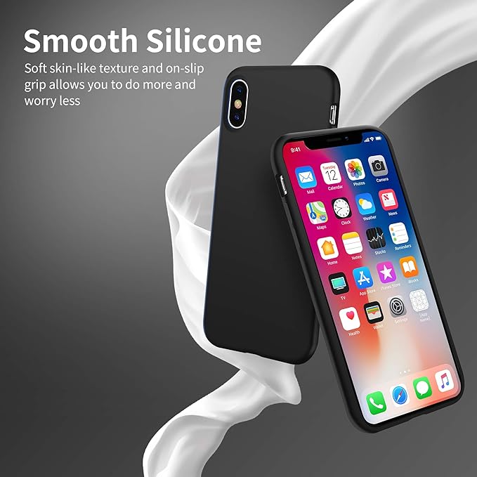 Daraz Thinnest Iphone X Case IPhone X IPhone XS Black Soft TPU