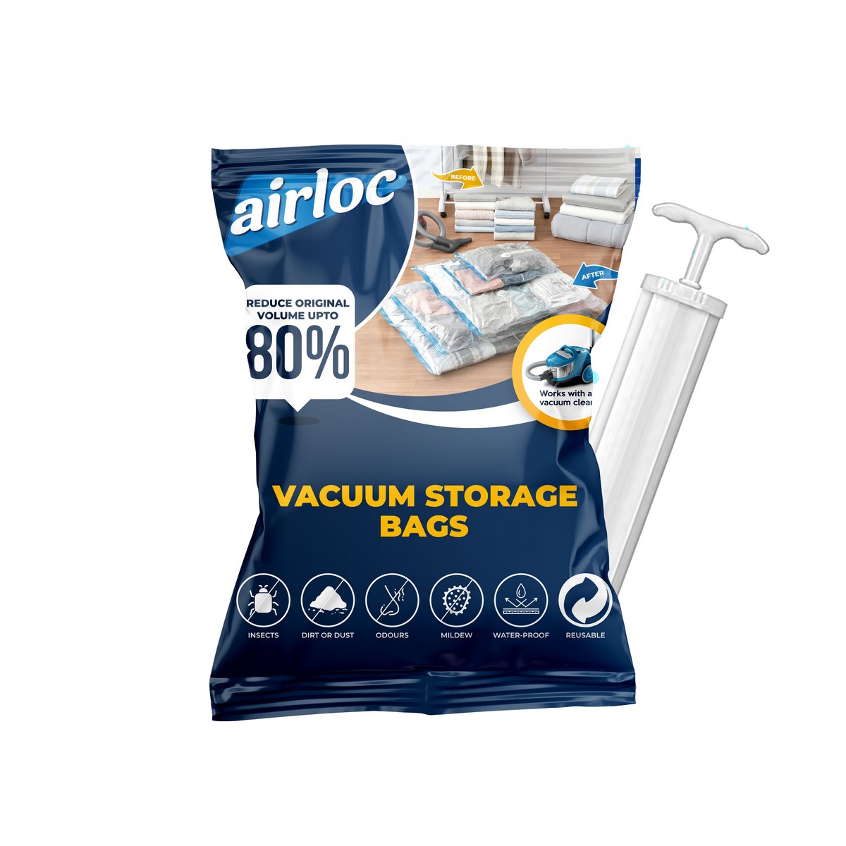 Ziploc Space Bag Vacuum Seal Bags 3-Piece Medium Dual Use - Vacuum or Roll  out The Air! (3 Medium Bags) - China Space Saving Vacuum Bag and Compressed Vacuum  Bag price