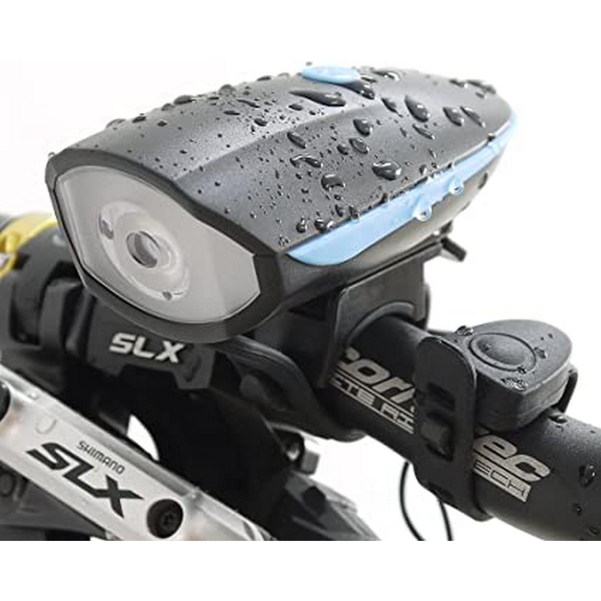 be strong USB Rechargeable Bicycle front light LED Bright Light bicycle headlight bicycle Speaker horn light
