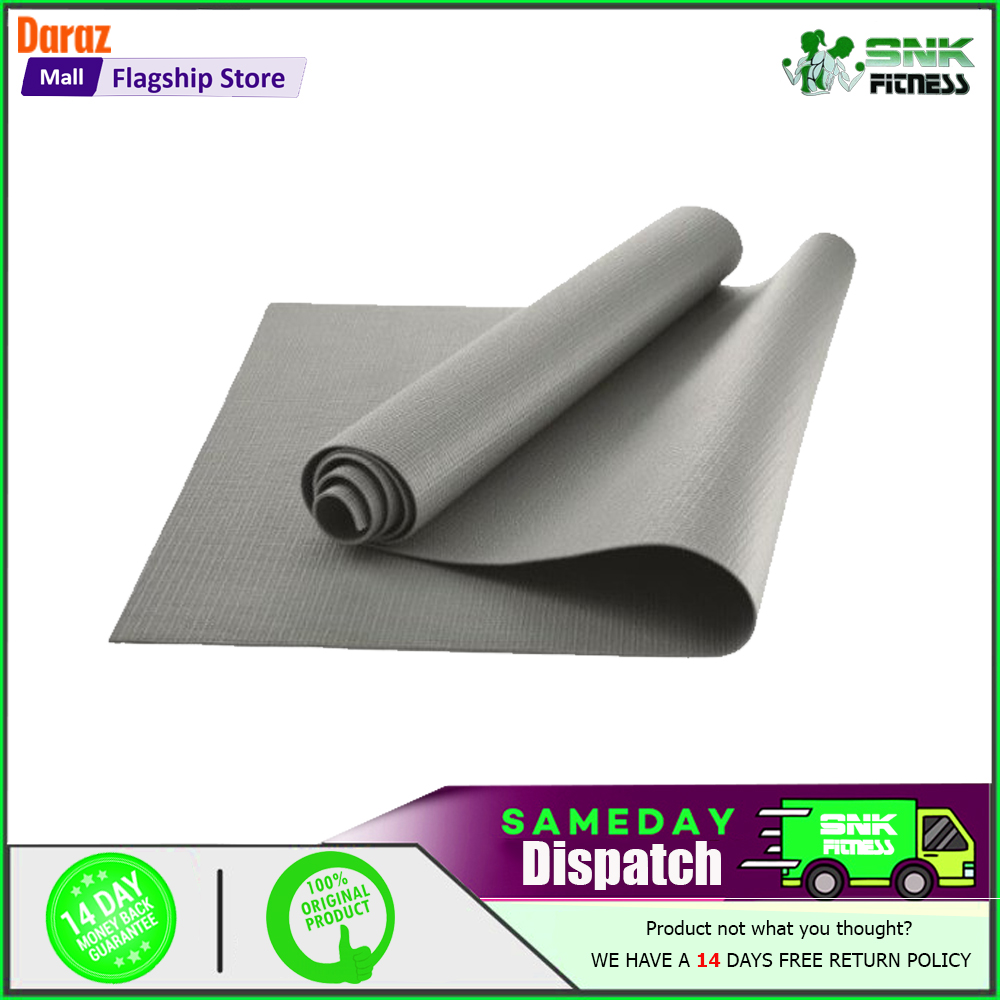 4mm, 6mm Yoga Mat Anti Slip Sports Fitness Mat Thick Comfort Foam Yoga Matt for Exercise, Yoga Mat (SNK FITNESS)