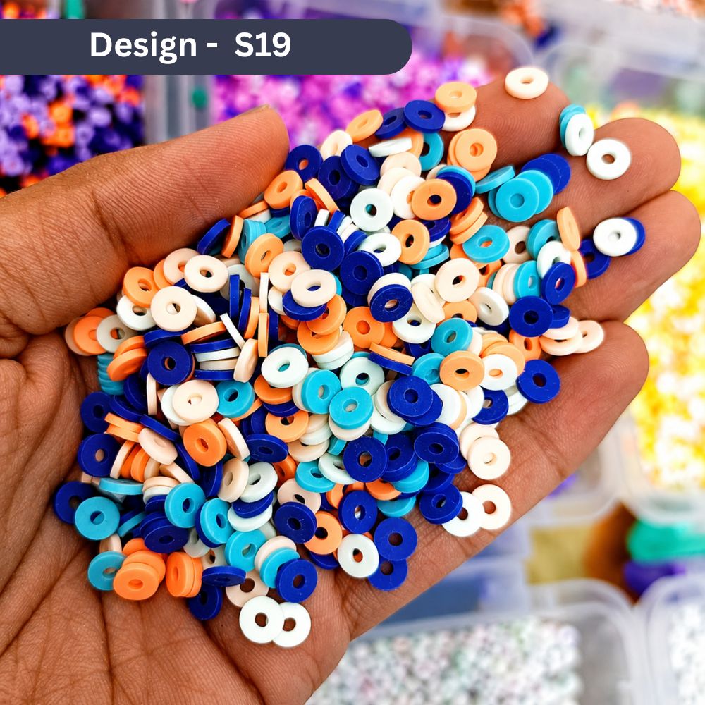 250/500/1000/5000/ Pcs Jewelry Making Clay Rings Material Bracelet Rings Multicolor Multicolor Mix Clay Rings For Bracelet Making Buy Rings For Bracelet Beads Material Jewelry Making by SAMS COLLECTION