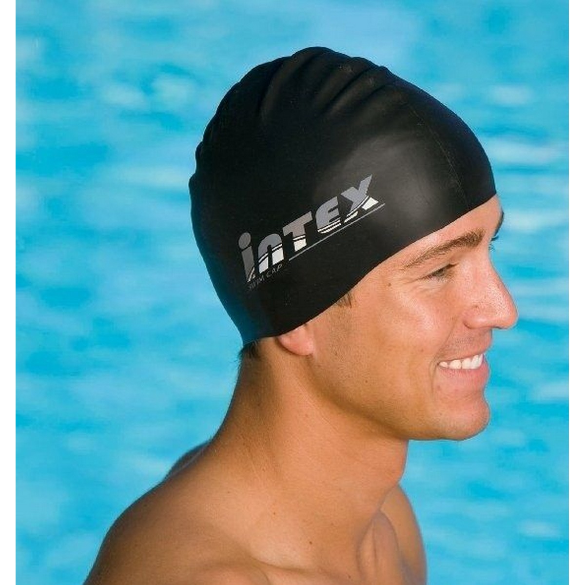 Intex 55991 Silicone Cap, White/Blue 
