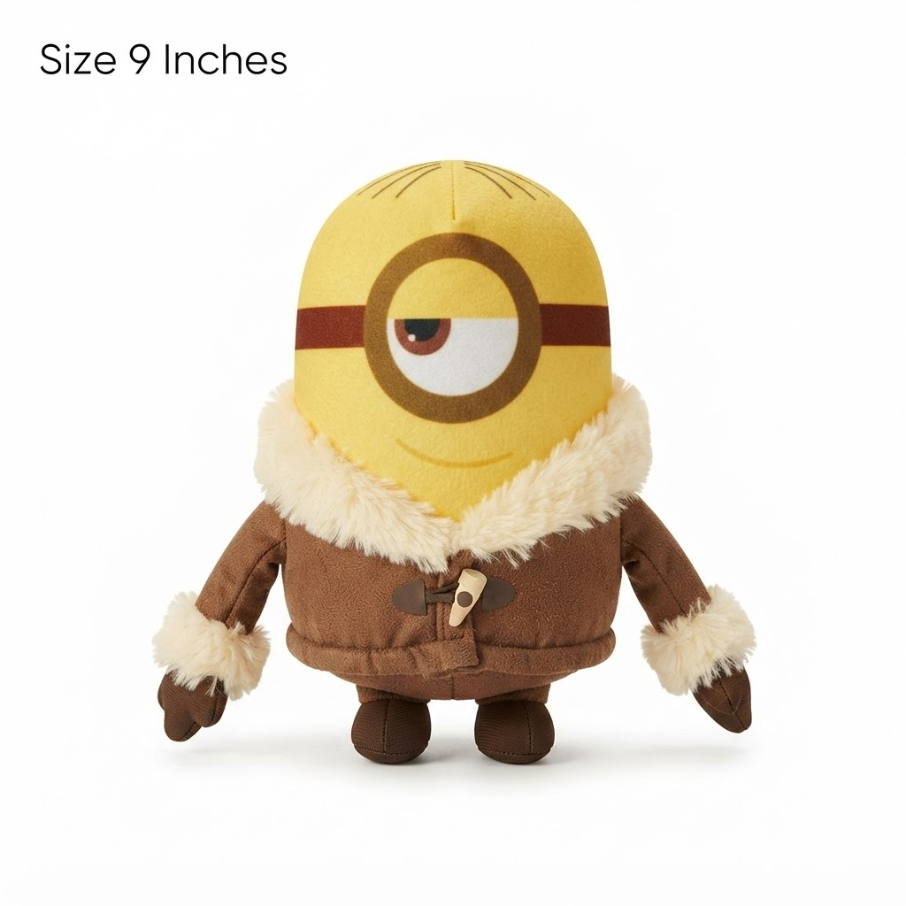 Despicable Me 3 Minions Plush Toy – Premium Quality Soft Stuffed Cartoon Character Doll for Kids, Toddlers & Minion Fans – Perfect Birthday Gift