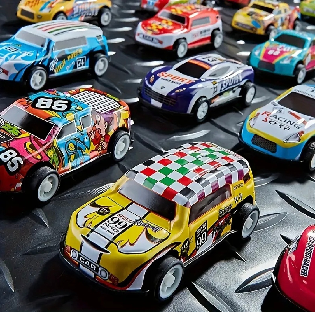 Car Model Diecasts Vehicle Toys For Kids Pull Back Metal Auto Racing Car Children Toy Gifts  Best Die Cast Cars  Best Gift For Children and Boys  Available in 6 Piece and 36 Piece Sets