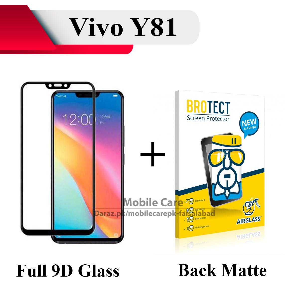 Screen Protector Vivo Y81 Back Cover No Fingerprint Save Big: Get