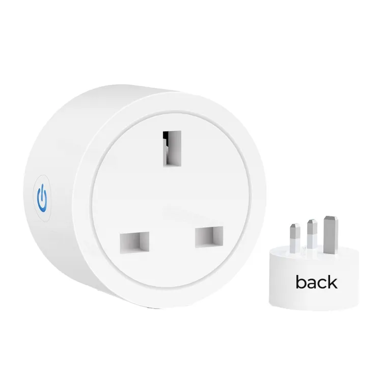 Smart Plug WiFi Socket EU 16A/20A With Power Monitor Timing Function APP  White
