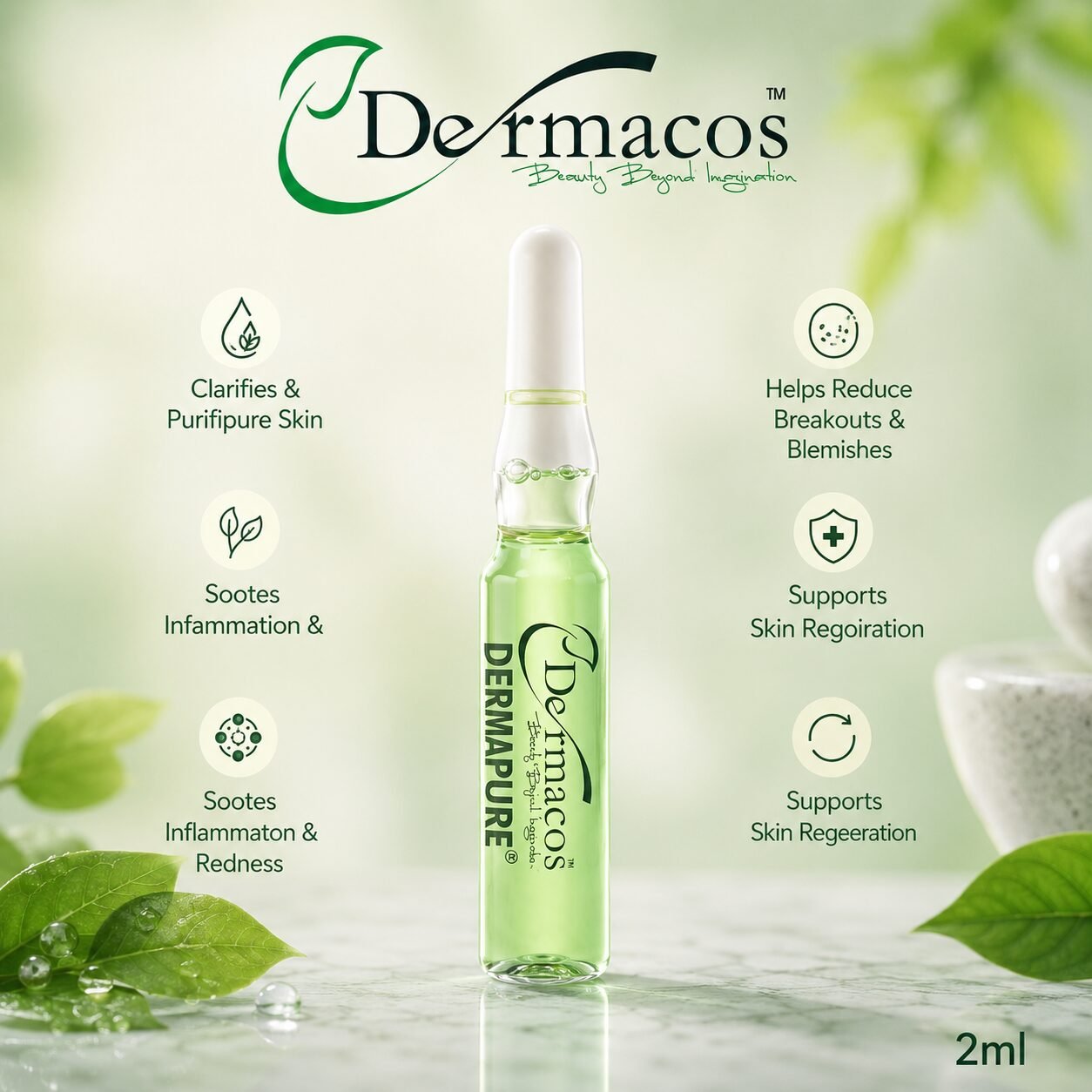 Dermapure Botanical Sage Special Ampoule () | Skin Care Serum | 2ml