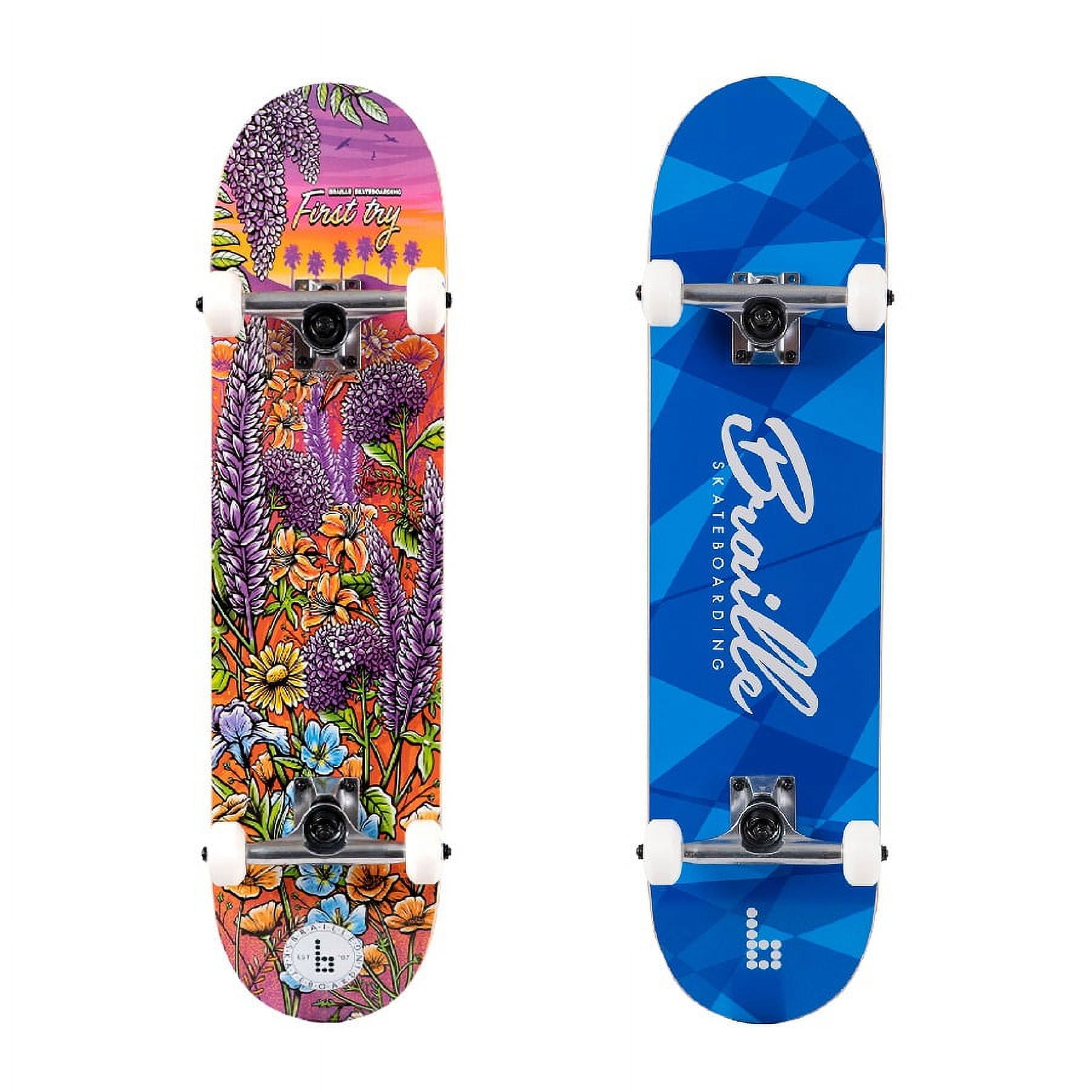 17 Inch Skateboard - Compact & Durable Board for Kids & Adults