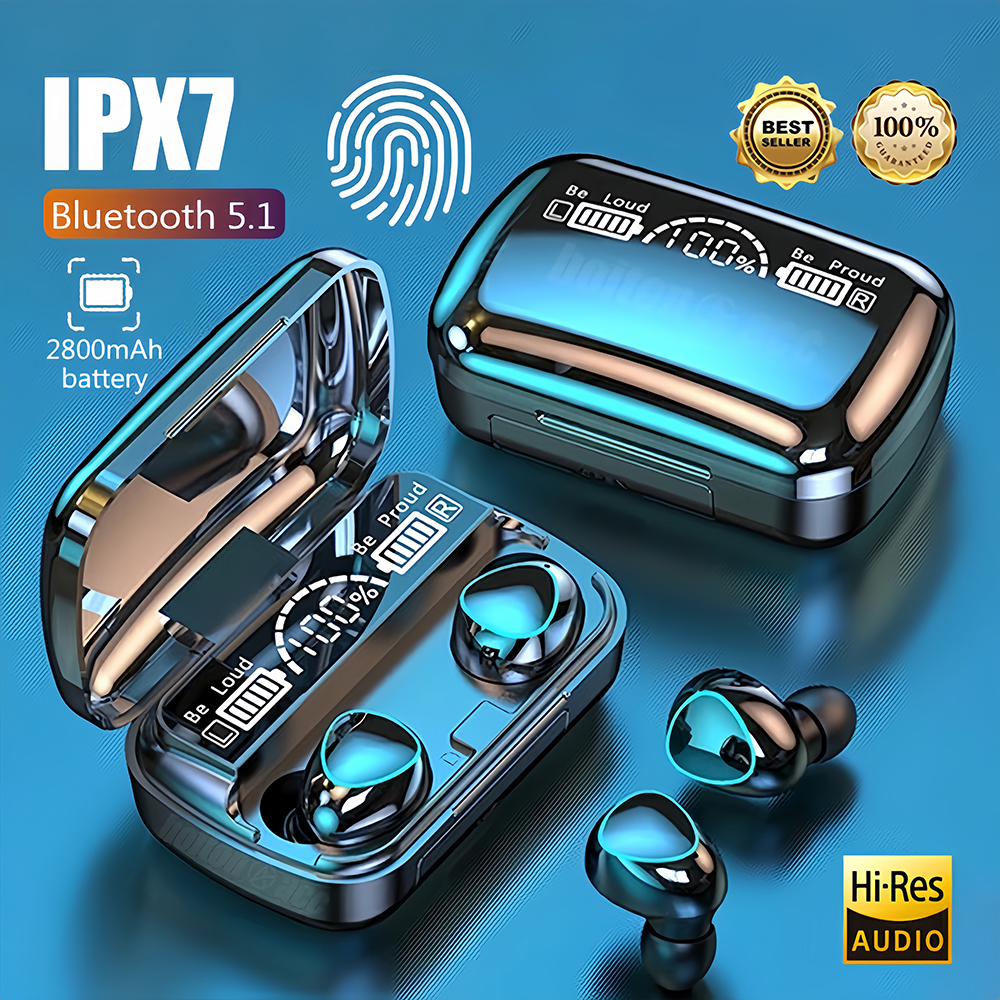 M10 & M19 & Airpod Pro & Air31 TWS Airpod_ with Super Sound & High Quality Touch Sensors True Stereo Headphones with Built in Mic 10m Transmission Bluetooth Wireless Earbuds , Charging Case Sport Headset for all Bluetooth Smart devices. price in Pakistan