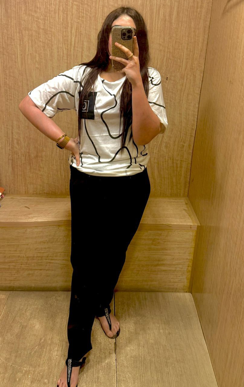 New Arrivals Women 2 Piece Tracksuit Gym Wear Set – Black & White Contrast Stripe T-Shirt & Trouser Co-Ord Set – Soft Stretch Jersey Fabric – Casual Wear, Sportswear, Yoga Suit, Running Outfit For Girls & Ladies girls dress women's dress Tee Tops Pj's
