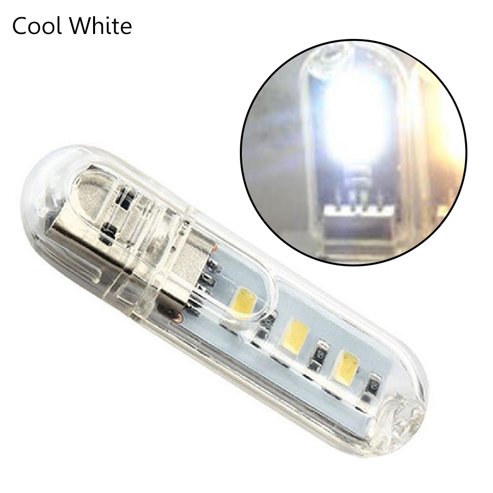 Portable USB Highlight Night Light Mini LED Keyboard Computer Table ...