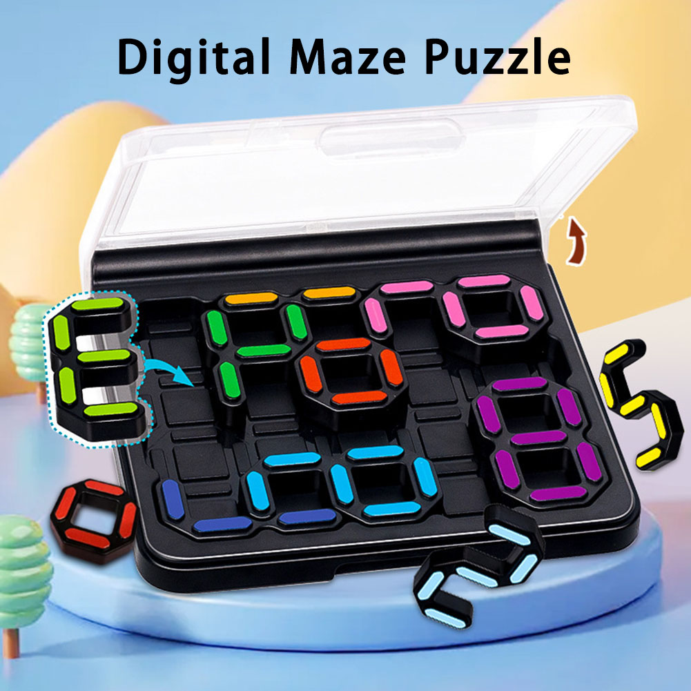 Number Puzzle Tabletop Game 120 Levels Logical Thinking Training Intellectual Toys For Children Birthday Gifts