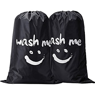 pack off 2-Baby Diaper Caddy Organizer, Kids Storage Carrier Bag, Baby Diaper Organizer, Baby Bag, Kids Bag, Portable Storage Basket, & Wash Me Travel Laundry Bag, Machine Washable Dirty Clothes Organizer, Large Enough to Hold 4 Loads of Laundry,